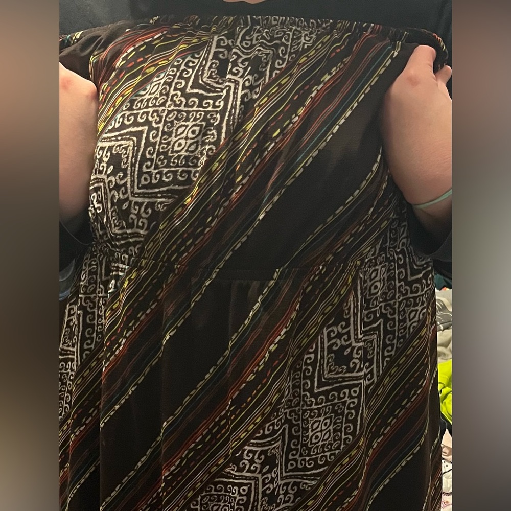 Strapless dress